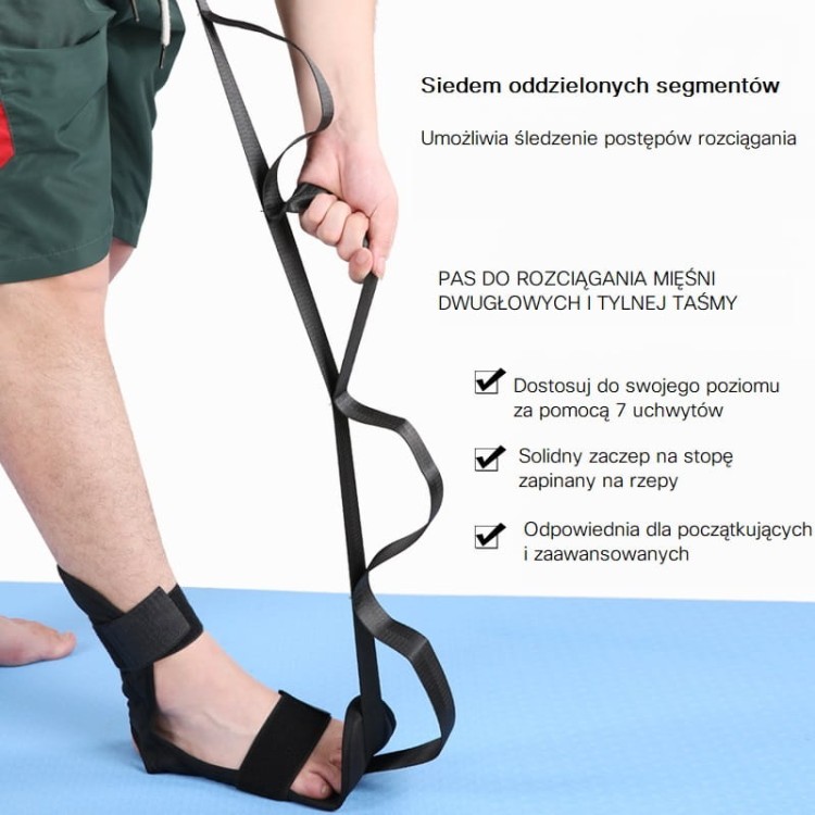 Pas do rozciągania ud