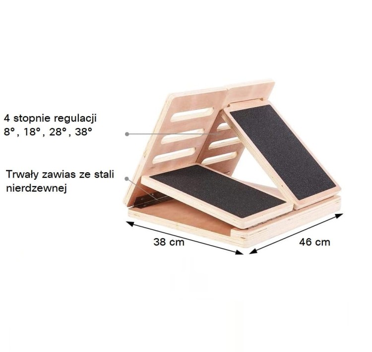 Slant Board platforma do rozciągania nóg