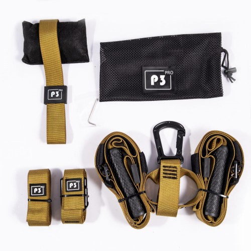 TRX Taśmy do ćwiczeń w podwieszeniu zielone army green