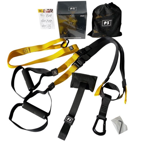 Taśmy TRX Pasy do ćwiczeń zółte