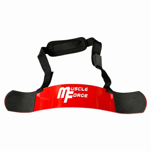 Biceps Blaster Arm Blaster pas do bicepsa czerwony