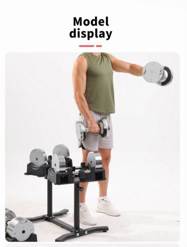 Stojaki na hantle regulowane 41.5 kg JSM FITNESS