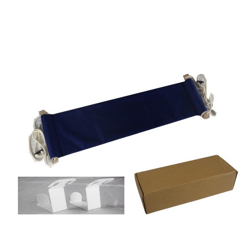 Hamak na stopy niebieski foot hammock blue