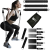 Drążek do treningu fitness pilates + gumy oporowe