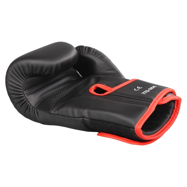 Rękawice bokserskie CombatCraft 10 uncji czarne matowe