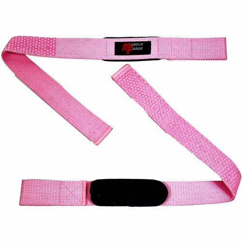 Różowe Paski do Martwego Ciągu Na Nadgarstki