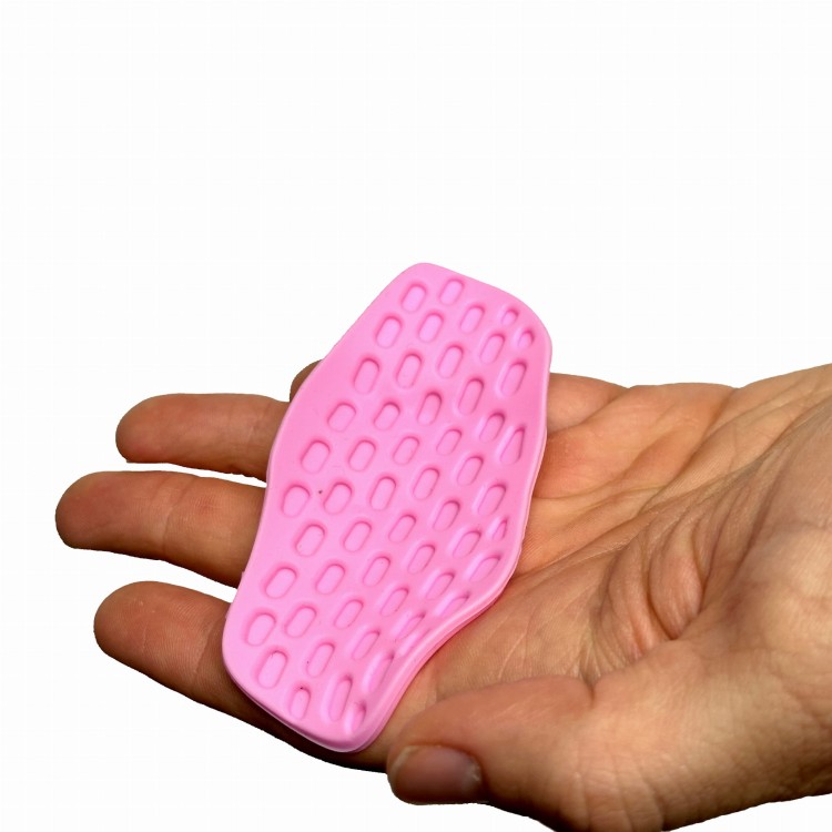 Uchwyty treningowe na sztangę do martwego ciągu podciągania różowe