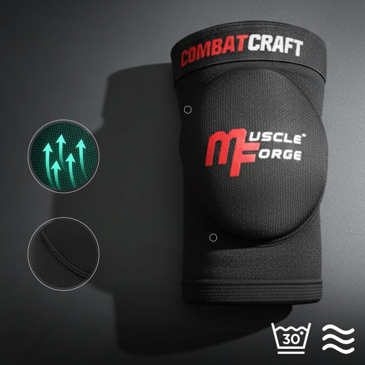 Ochraniacze na Łokcie CombatCraft rozmiar S czarne wsuwane