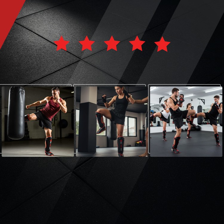 Ochraniacze na Piszczele CombatCraft rozmiar M czarne matowe