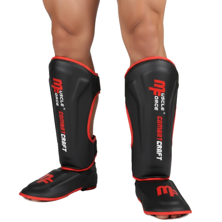 Ochraniacze na Piszczele CombatCraft rozmiar L czarne matowe