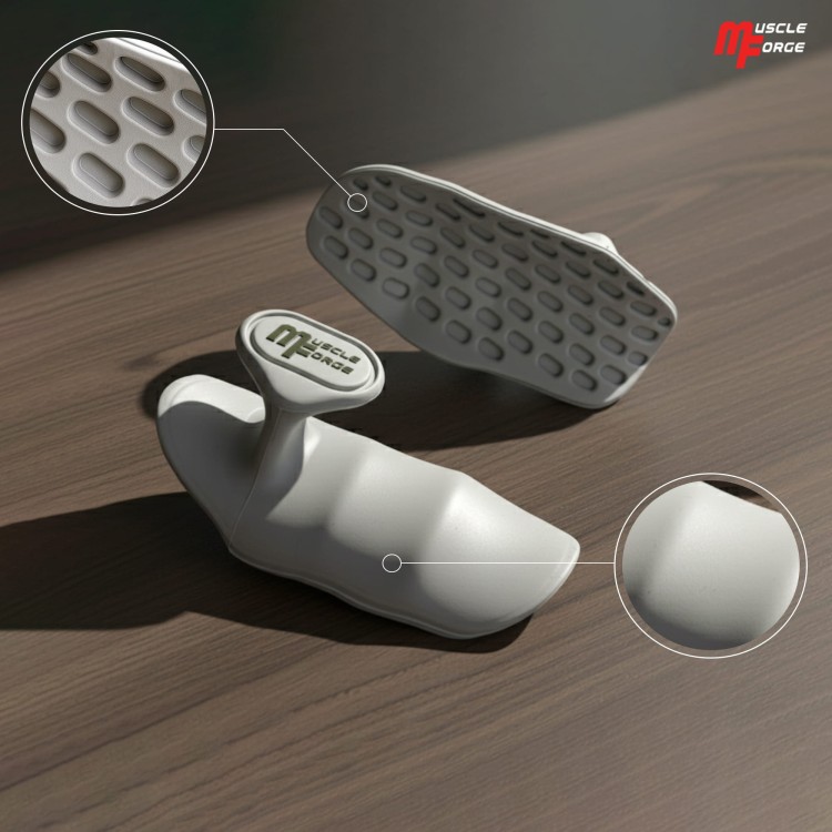 Uchwyty treningowe na sztangę do martwego ciągu podciągania różowe