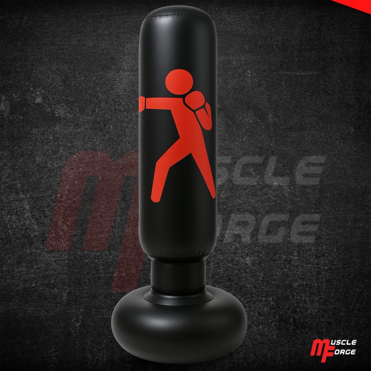 Dmuchany worek treningowy / bokserski + pompka - na prezent