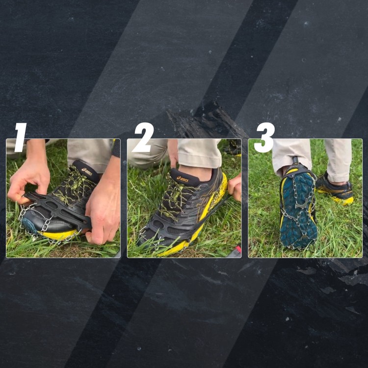 Raki na buty 19 kolców rozmiar M na buty 38-42