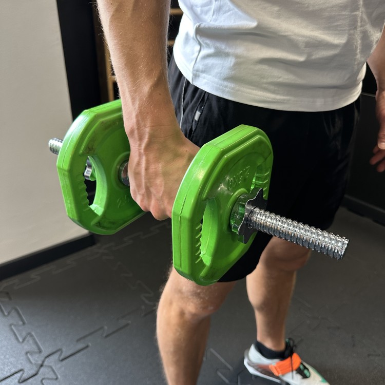Gryf do hantli sztangielki długi 45cm