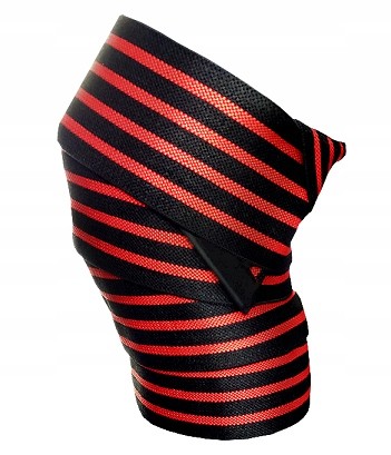 Taśmy / opaski na kolana do ćwiczeń trójboju 2 szt.