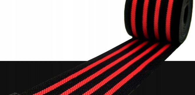 Taśmy / opaski na kolana do ćwiczeń trójboju 2 szt.