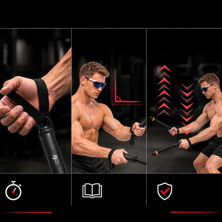 Liny treningowe Battle Rope bez kotwienia