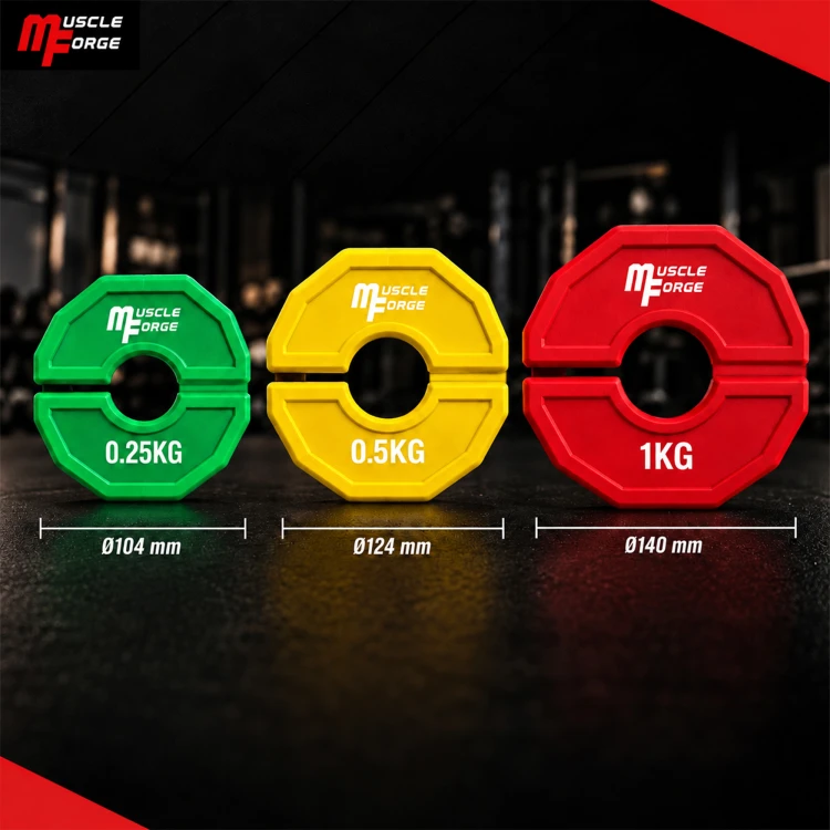 Obciążenia Ułamkowe Micro Plates 0,25 kg 2 szt.