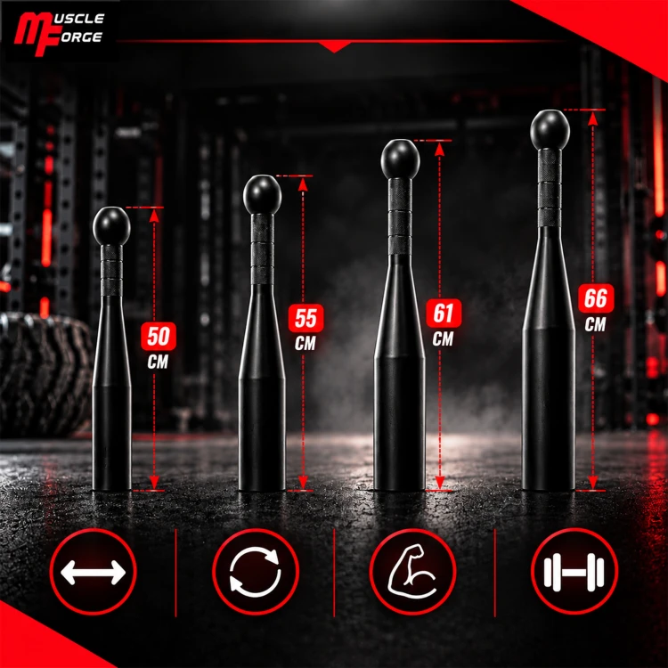 Maczuga Treningowa Clubbell Stalowa 2 kg