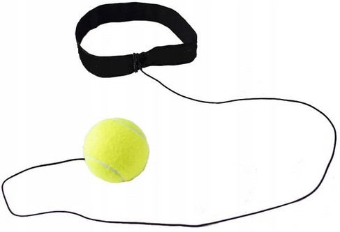 Zestaw 2 piłeczek refleksówek refleksowych reflex ball do treningu boksu