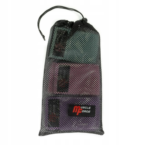 Zestaw hip bandów do ćwiczeń pośladków z regulacją obwodu