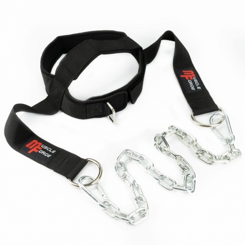 Korona do ćwiczeń mięśni karku i szyi - uprząż do podwieszania ciężaru MuscleForge