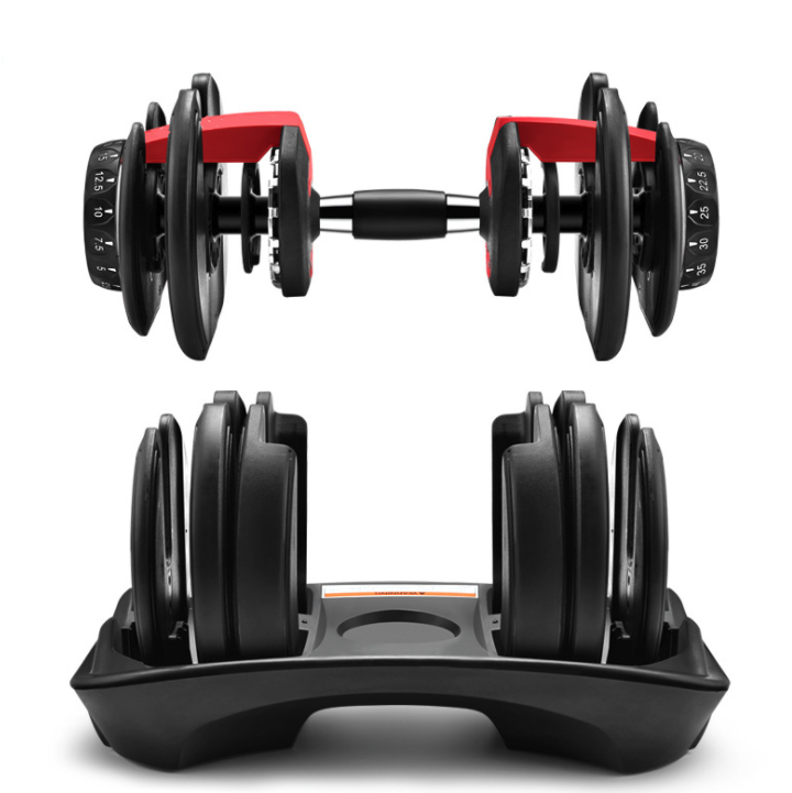 Hantla regulowana na pokrętło 24kg 15 hantli w 1