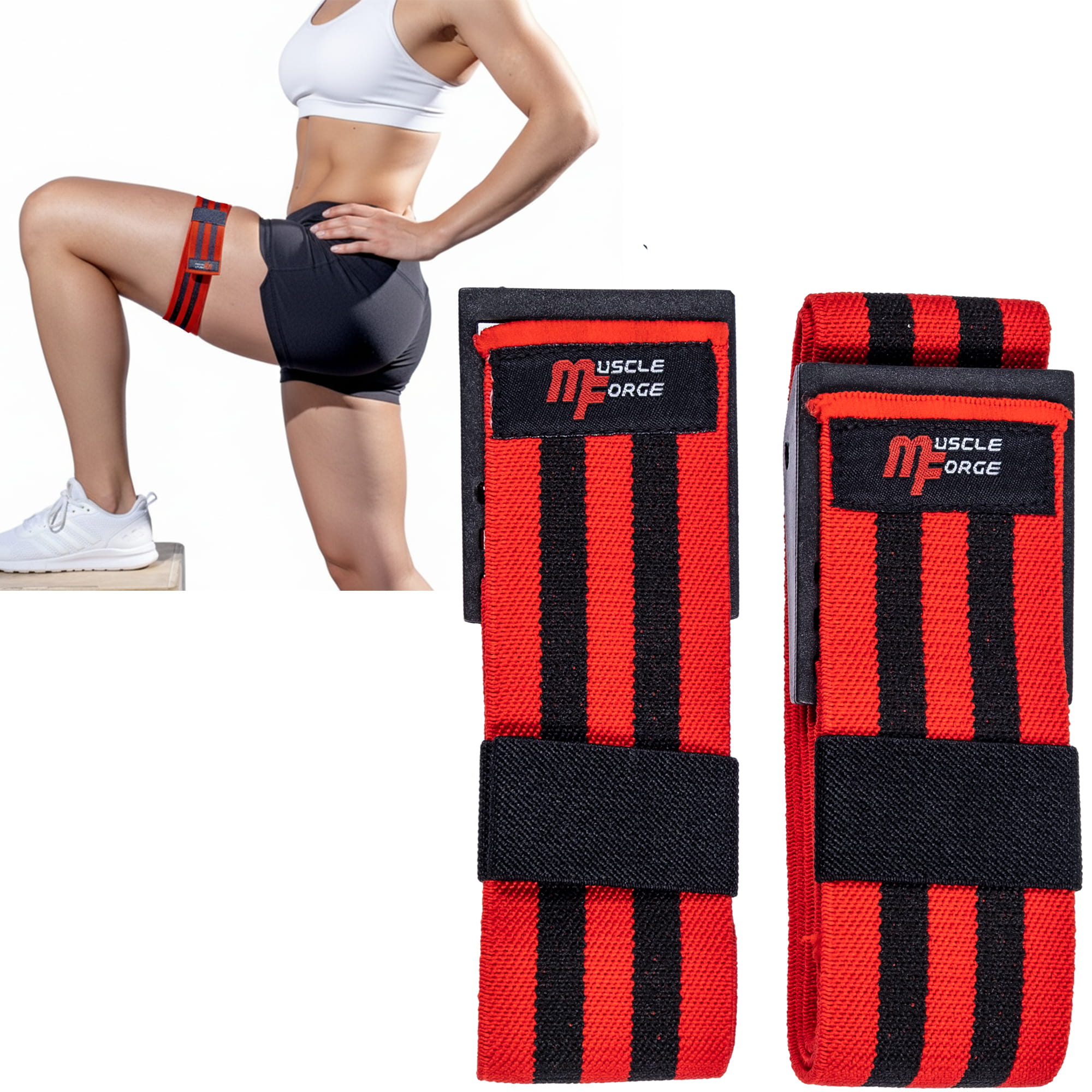 Opaski do treningu okluzyjnego nóg 90cm BFR