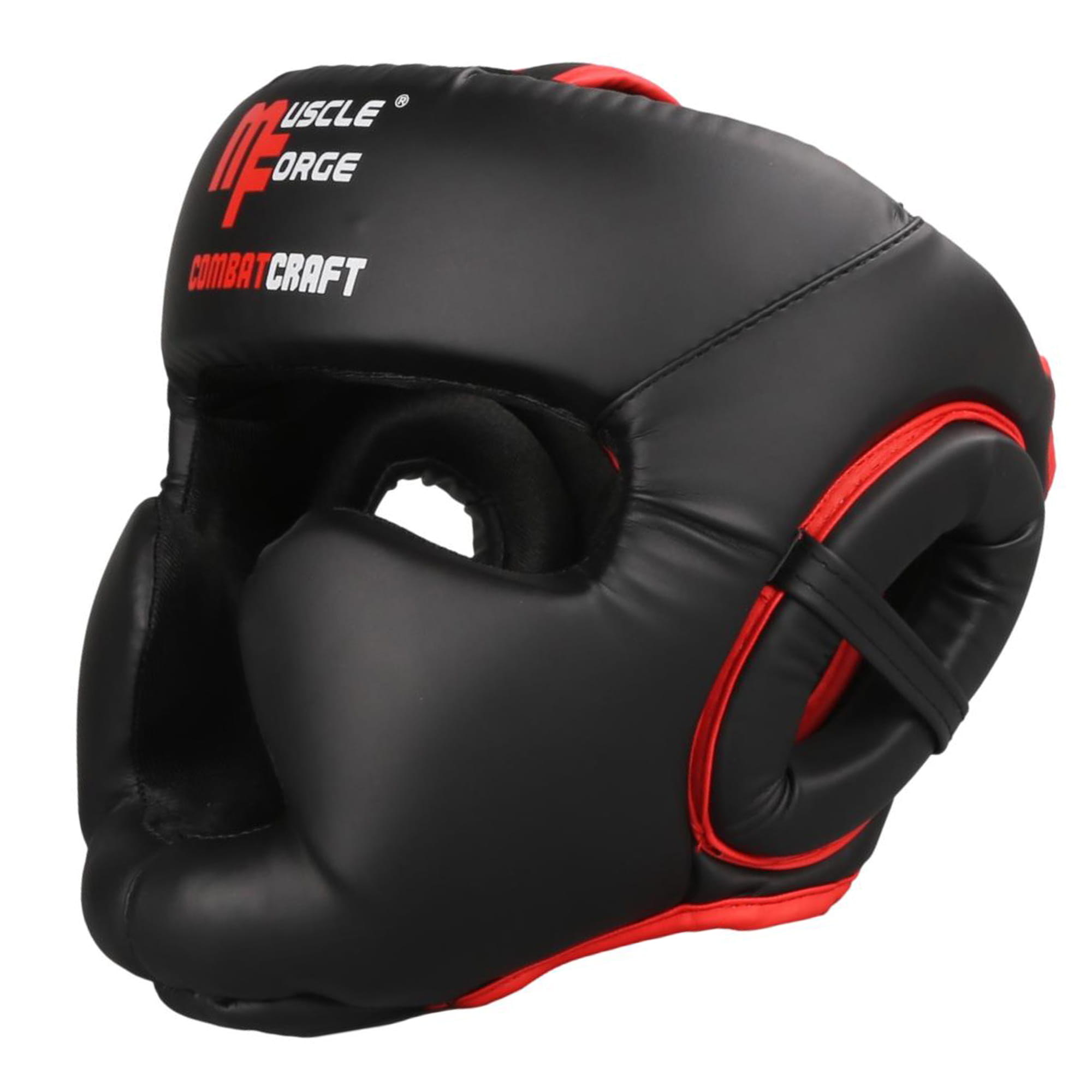 Kask Bokserski CombatCraft rozmiar M czarny matowy