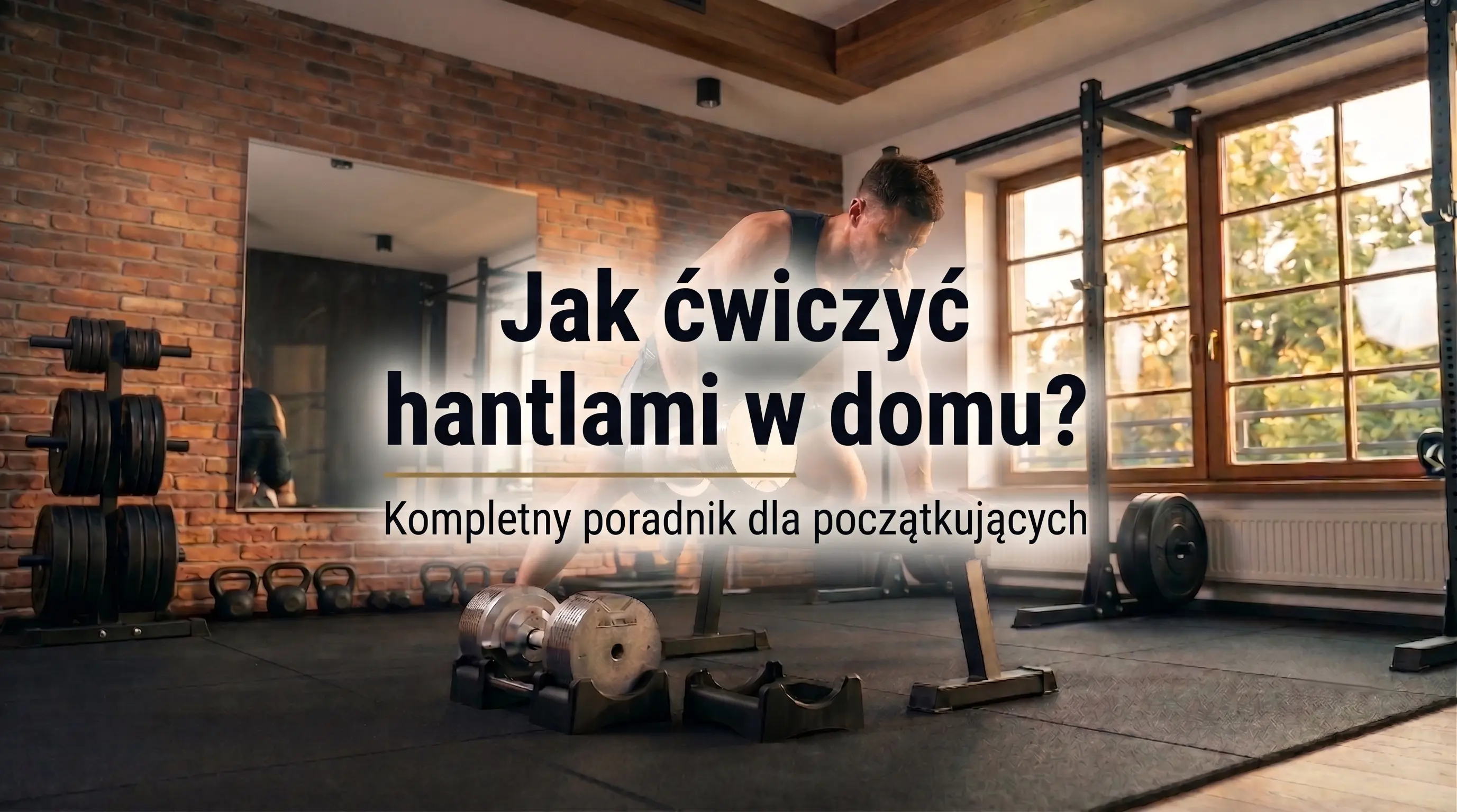 Jak ćwiczyć hantlami w domu? Kompletny poradnik dla początkujących