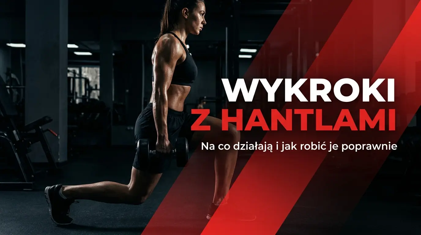 Wykroki z hantlami – na co są i jak robić je poprawnie