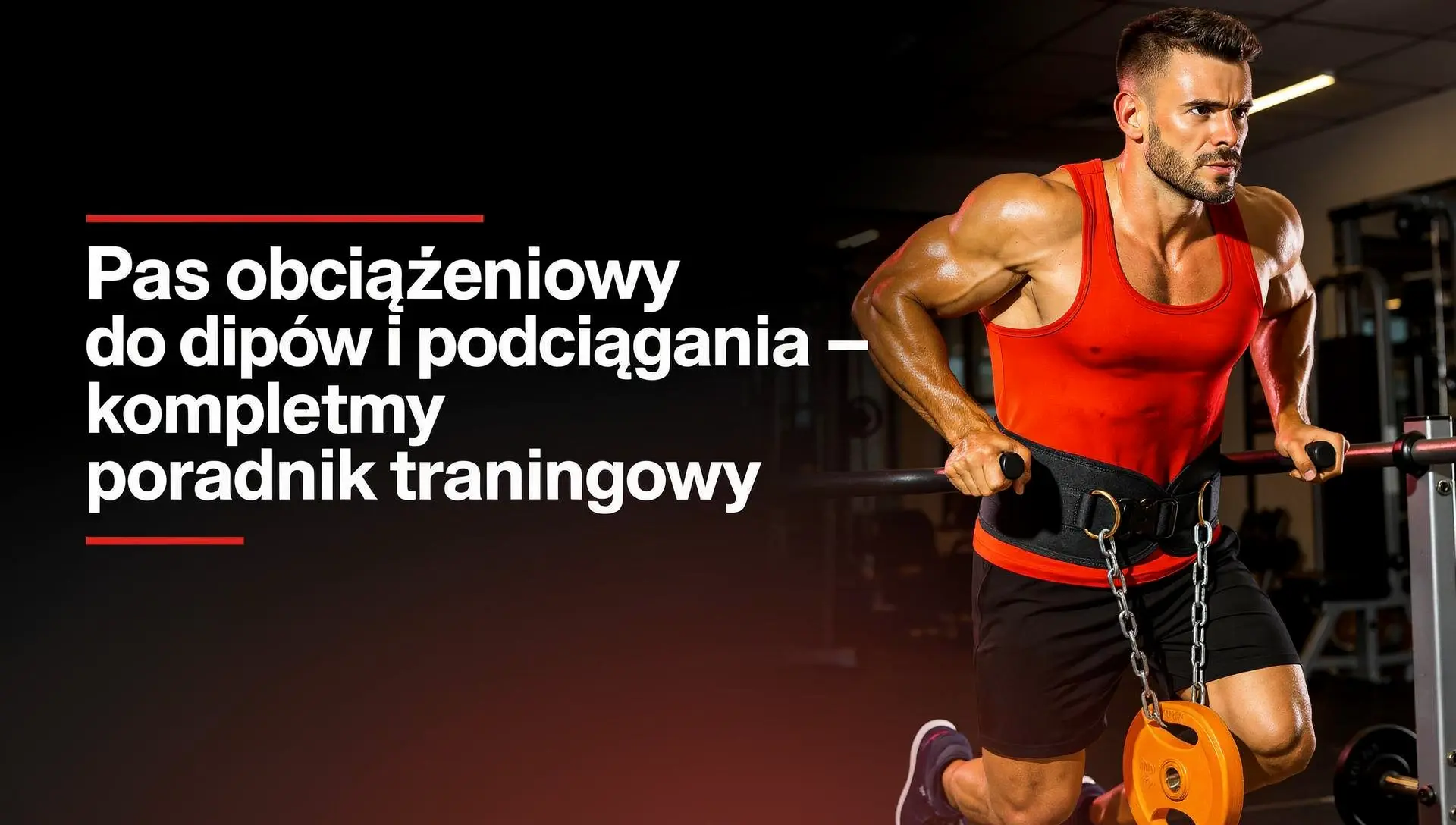 Pas obciążeniowy do dipów i podciągania – kompletny poradnik treningowy